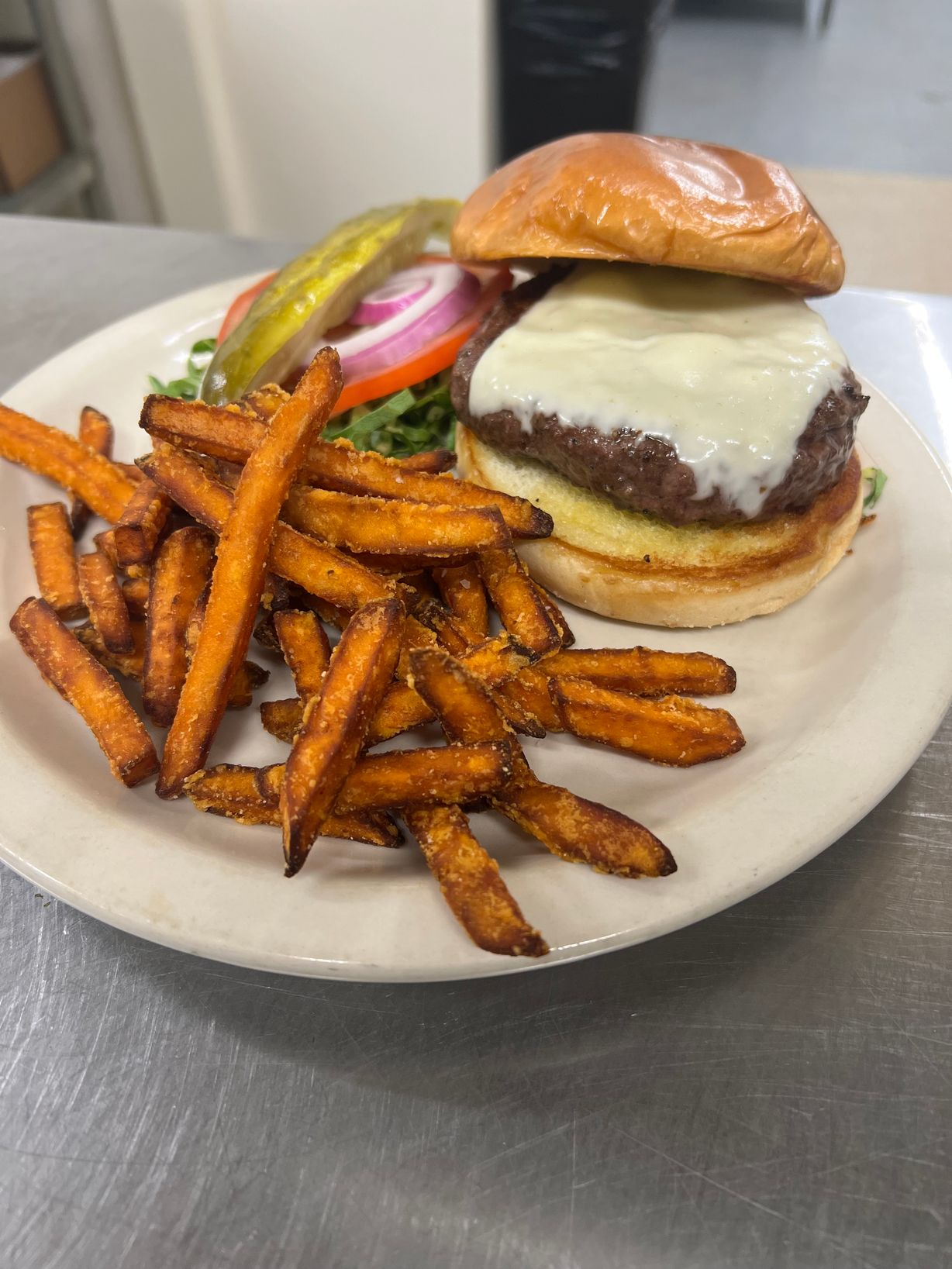 Cheese Burger at Hungry Burd in Burdett, NY 14818 | YourMenu® Online Ordering