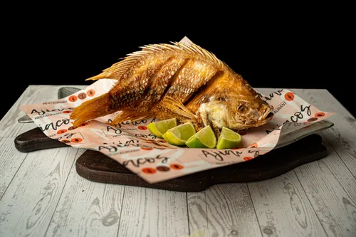 Mojarra Frita at Ajiacos Restaurant