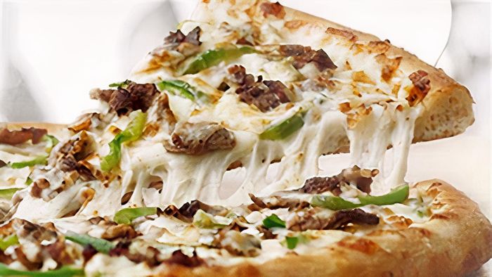Cheesesteak Pizza