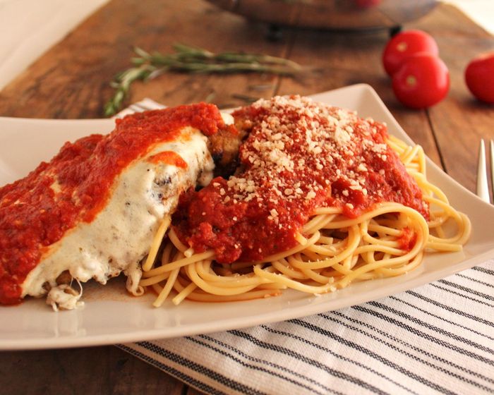Chicken Parmesan Pasta