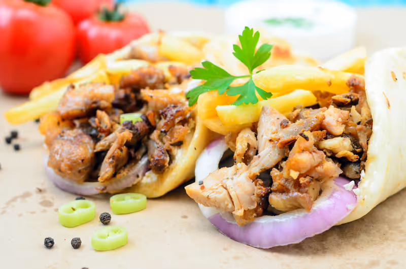 Beef Shawarma Sandwich