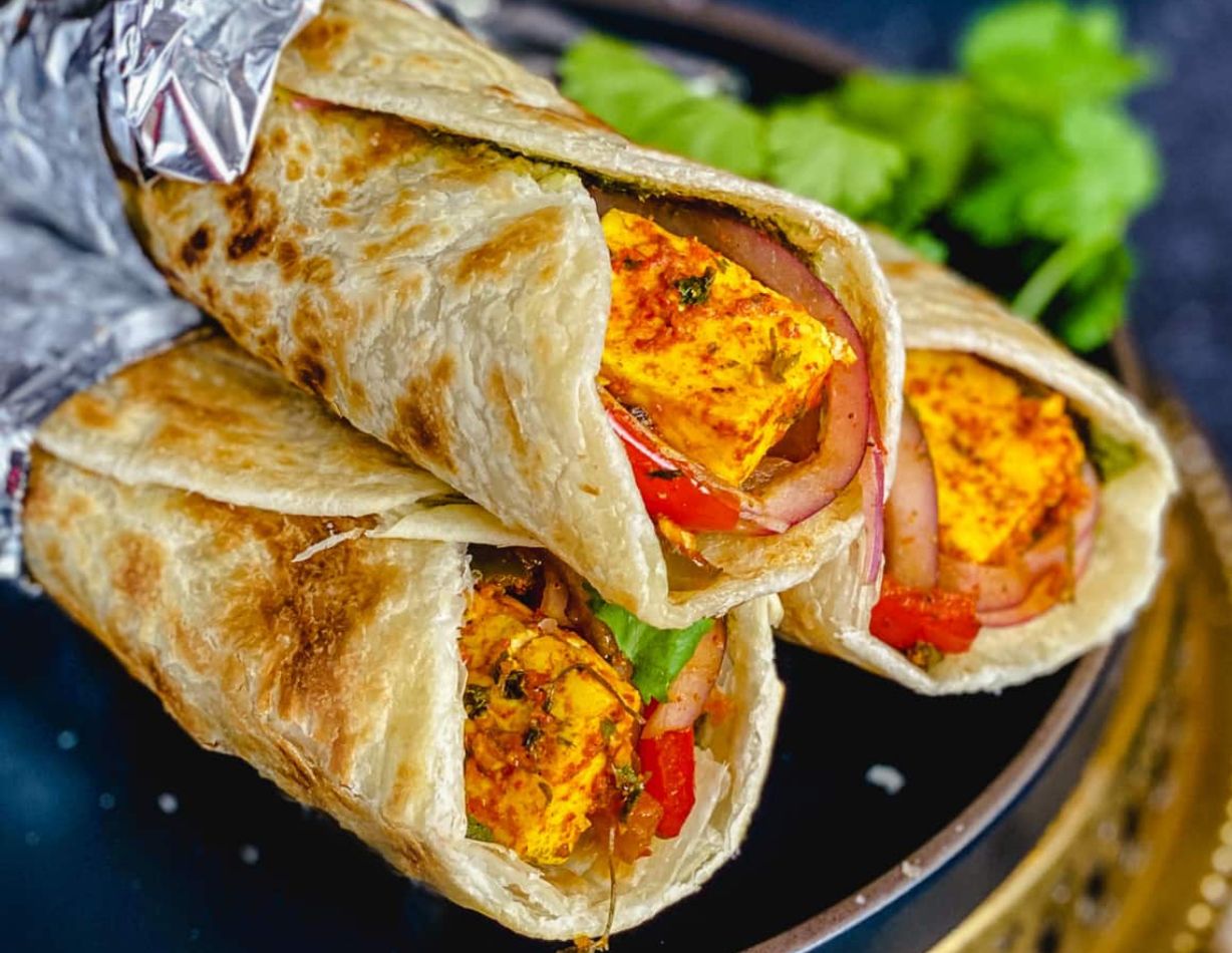 Paneer Tikka Kathi Roll at Jalsa Indian Cuisine in Ellicott City, MD 21043 | YourMenu® Online Ordering