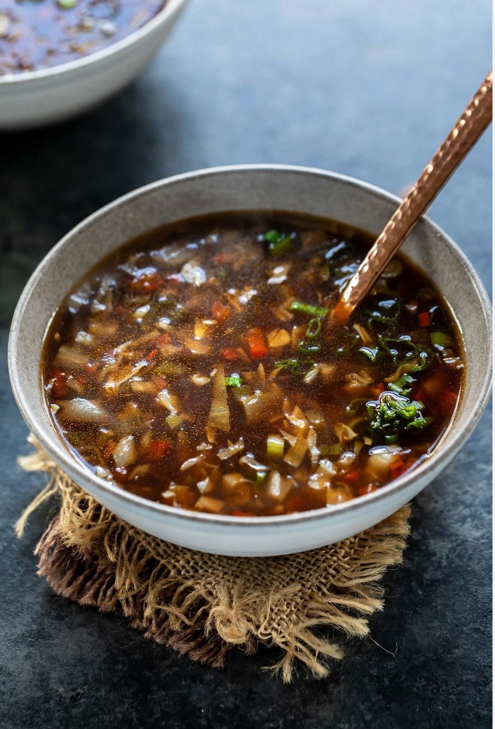 Hot & sour soup at Jalsa Indian Cuisine in Ellicott City, MD 21043 | YourMenu® Online Ordering