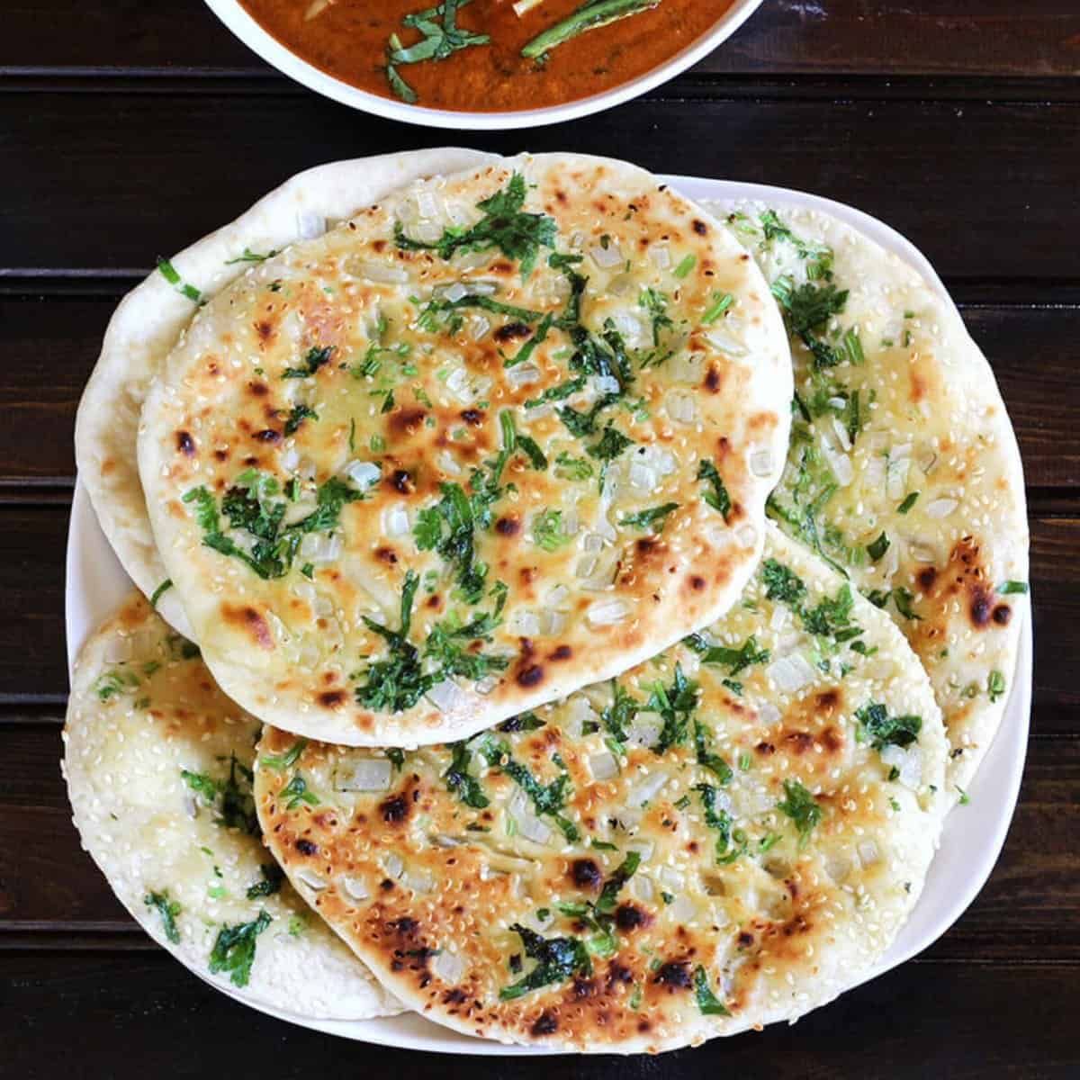 Chilly Garlic Naan at Jalsa Indian Cuisine in Ellicott City, MD 21043 | YourMenu® Online Ordering