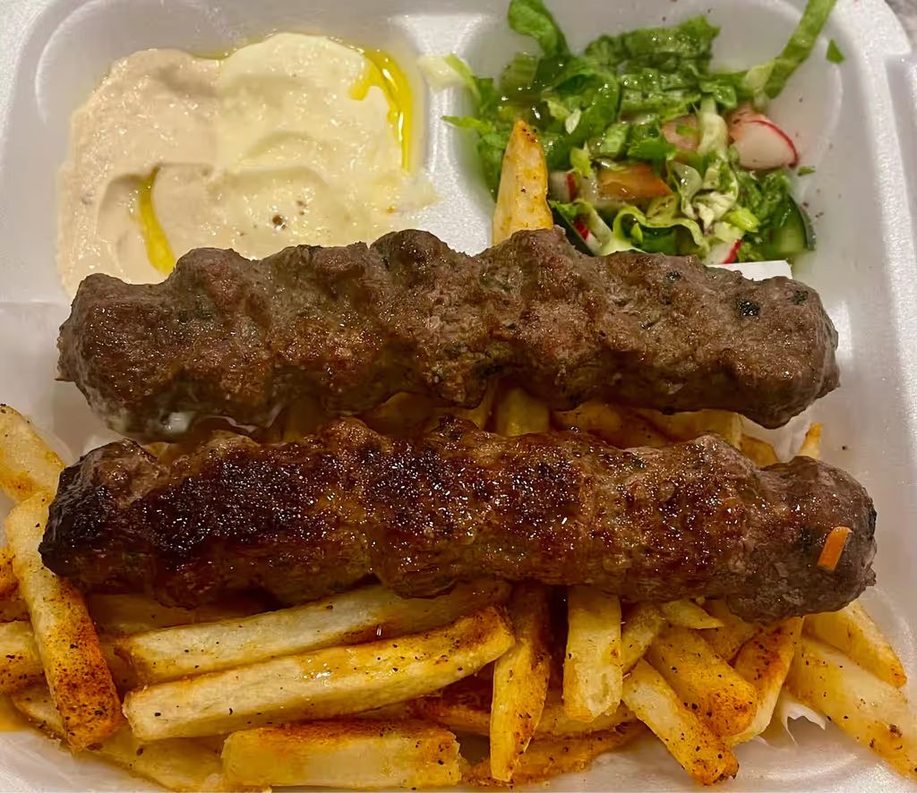 Kafta Platter at Q Barbe Q - Dayton in Dayton, OH 45459 | YourMenu® Online Ordering