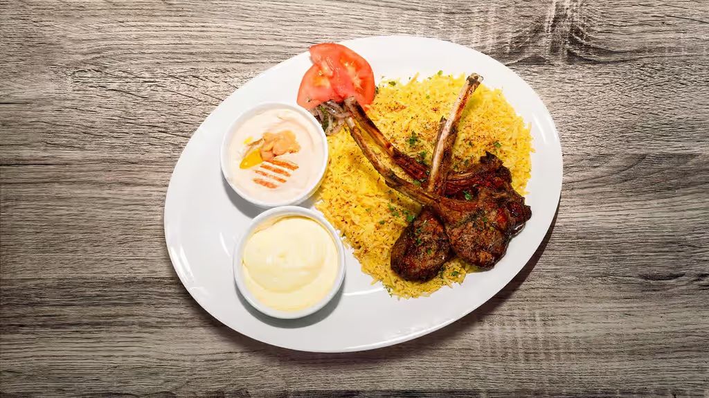 Lamb Chops Platter at Q Barbe Q - Dayton in Dayton, OH 45459 | YourMenu® Online Ordering