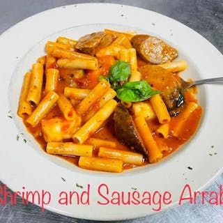 Shrimp & Sausage Arrabiata at Joe's Italian Grill - Huntsville in Huntsville, TX 77340 | YourMenu® Online Ordering
