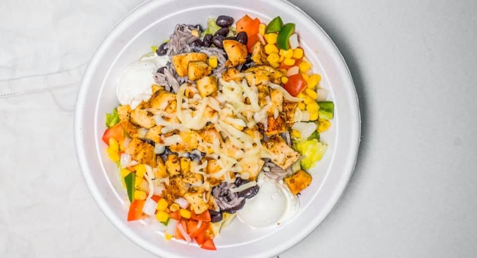 Burrito Bowl at Village Grille in Rockville, MD 20850 | YourMenu® Online Ordering