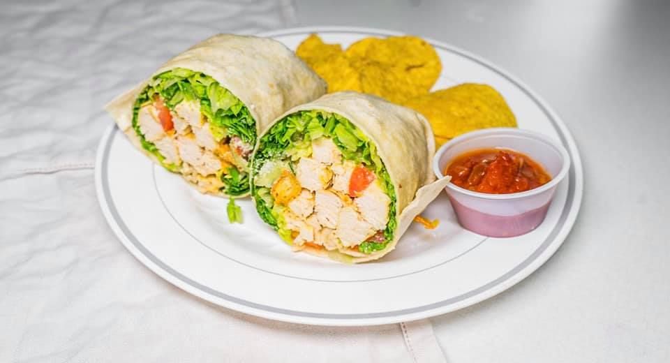 Chicken Caesar Wrap at Village Grille in Rockville, MD 20850 | YourMenu® Online Ordering