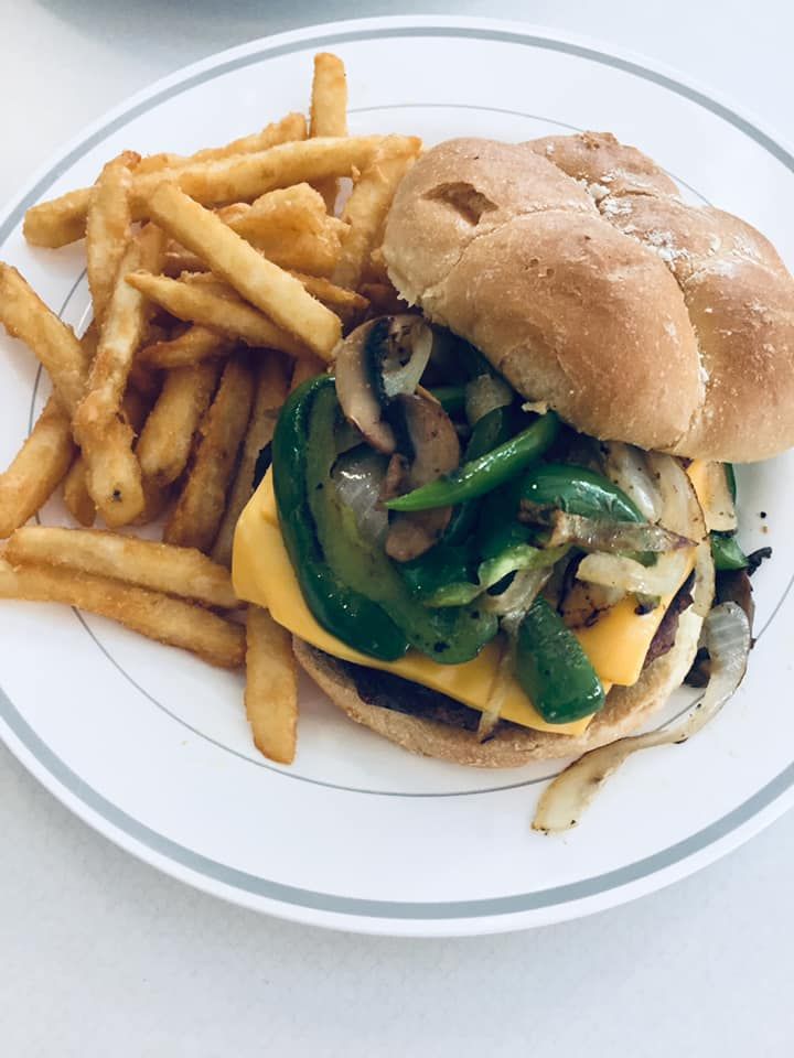 Gourmet Burger (6 oz ) at Village Grille in Rockville, MD 20850 | YourMenu® Online Ordering