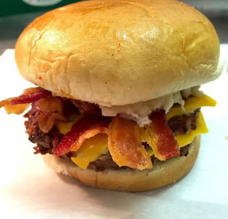 1/2lb. Double Cheeseburger at Ol' Bob's BBQ & Catering in Statesville, NC 28625-8602 | YourMenu® Online Ordering