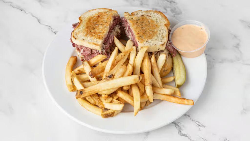 Din Reuben Sandwich at Landmark Restaurant Diner in Charlotte, NC 28205 | YourMenu® Online Ordering