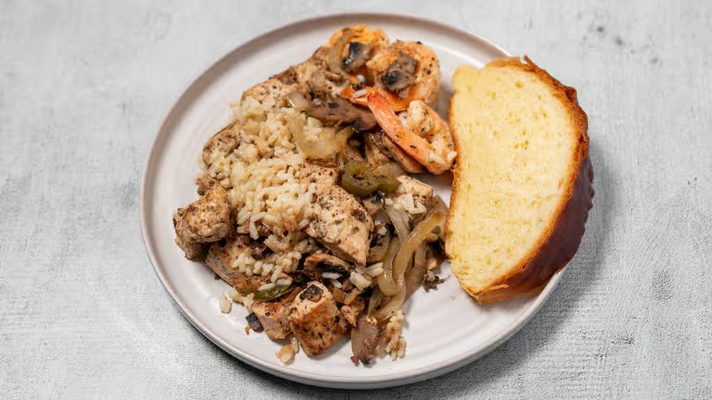 Grilled Shrimp & Chicken Tips at Landmark Restaurant Diner in Charlotte, NC 28205 | YourMenu® Online Ordering