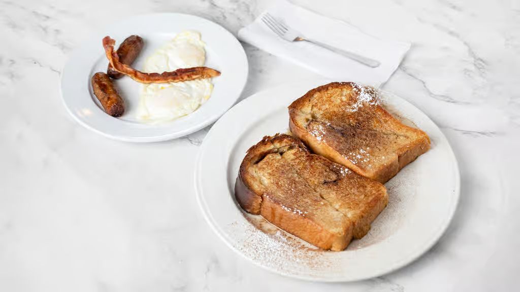 Challah French Toast. at Landmark Restaurant Diner in Charlotte, NC 28205 | YourMenu® Online Ordering