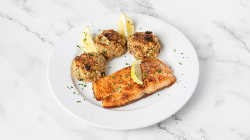 Filet of Salmon at Landmark Restaurant Diner in Charlotte, NC 28205 | YourMenu® Online Ordering
