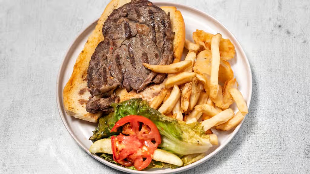 Open Ribeye Sandwich at Landmark Restaurant Diner in Charlotte, NC 28205 | YourMenu® Online Ordering