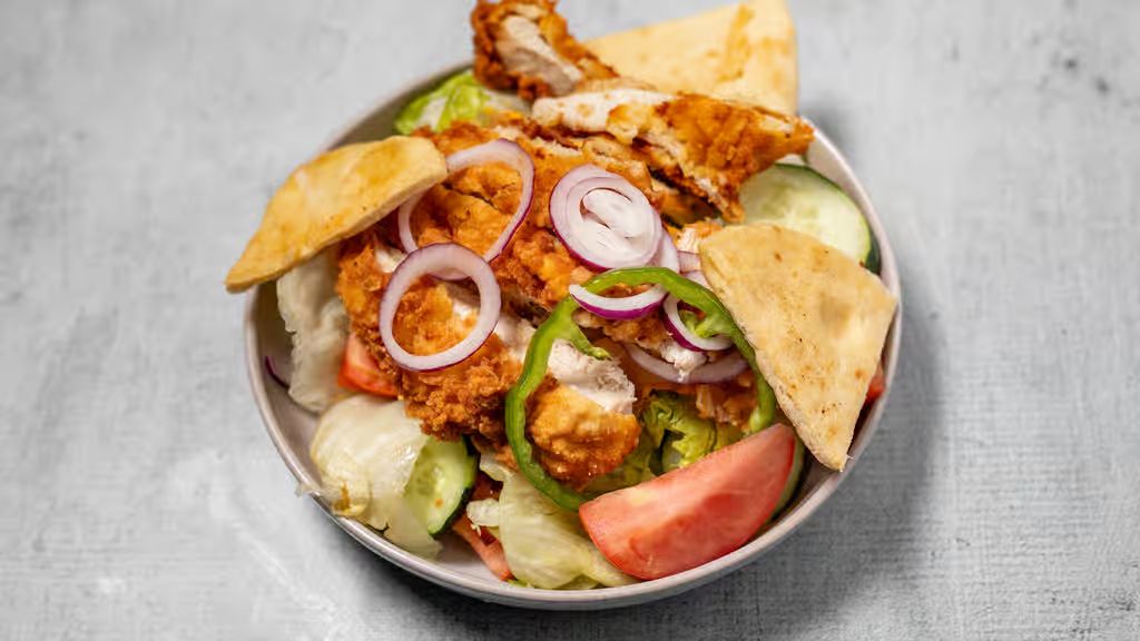 Fried Chick Chef Salad at Landmark Restaurant Diner in Charlotte, NC 28205 | YourMenu® Online Ordering