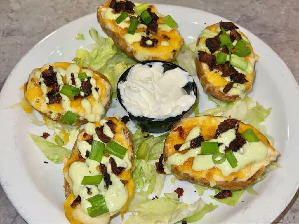 Loaded Potato Skins at Coopers Tavern in Edgewater, MD 21037 | YourMenu® Online Ordering