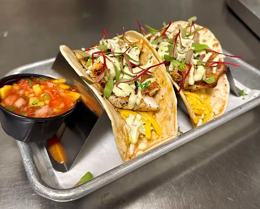 Blackened Chicken Tacos at Coopers Tavern in Edgewater, MD 21037 | YourMenu® Online Ordering
