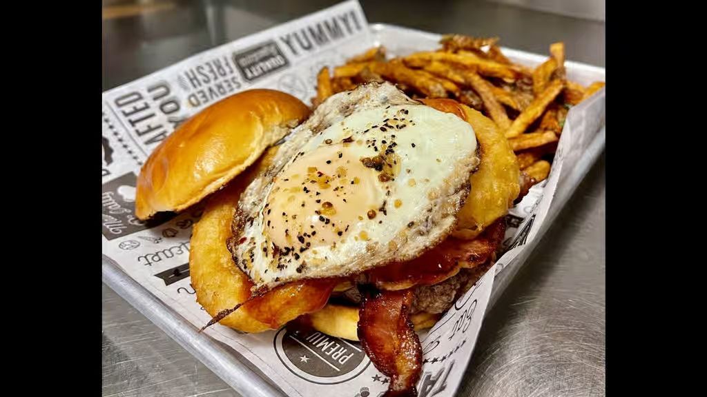 Cowboy Burger at Coopers Tavern in Edgewater, MD 21037 | YourMenu® Online Ordering