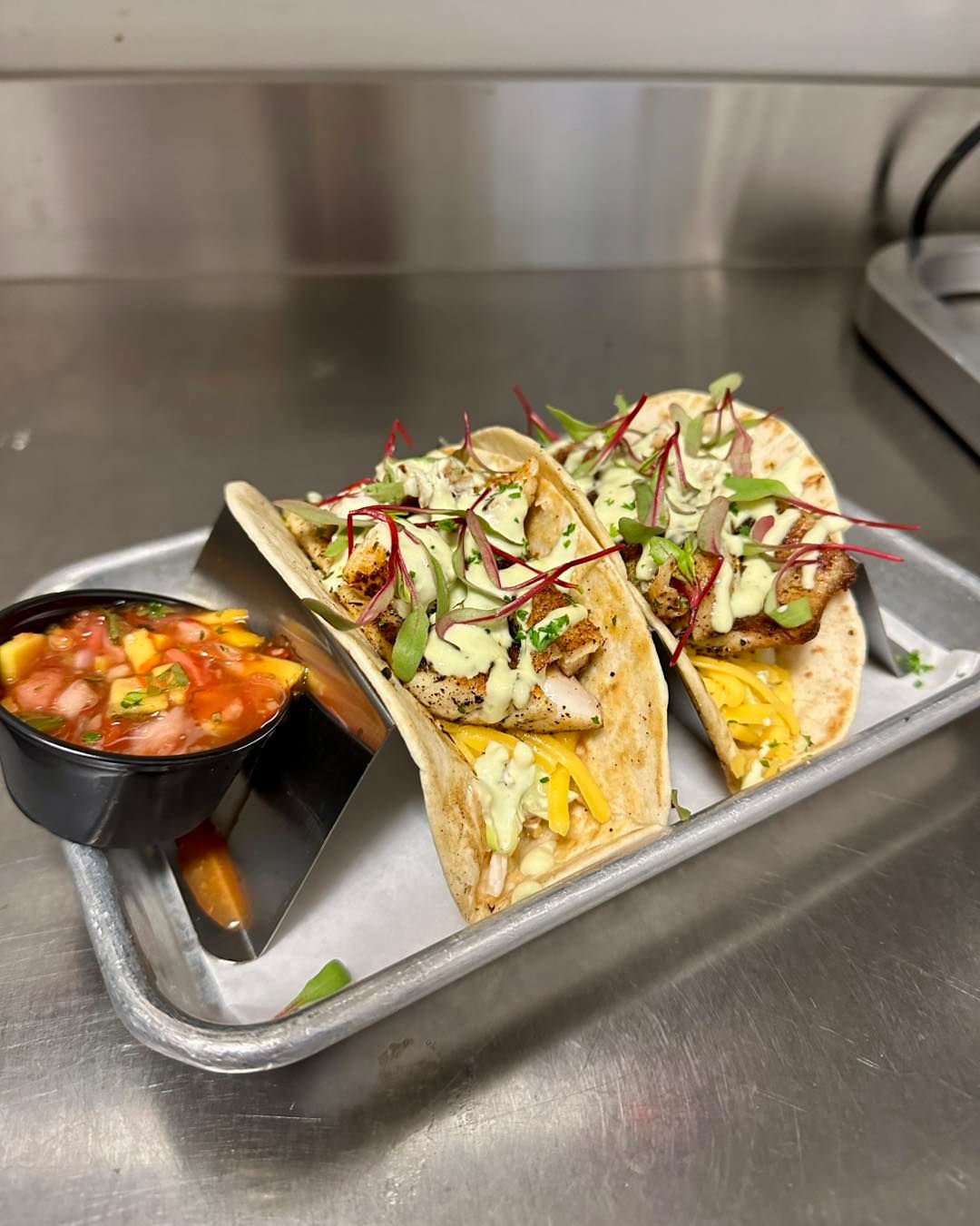 Blackened Rockfish Tacos at Coopers Tavern in Edgewater, MD 21037 | YourMenu® Online Ordering