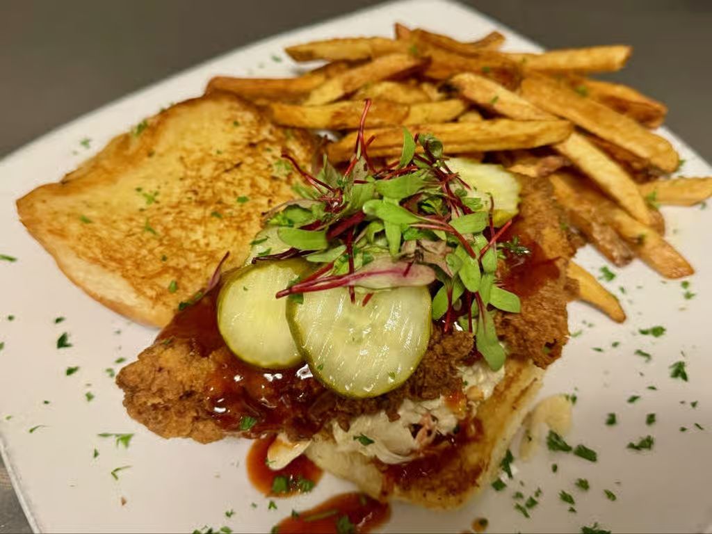 Pickle Back Chicken Sandwich at Coopers Tavern in Edgewater, MD 21037 | YourMenu® Online Ordering