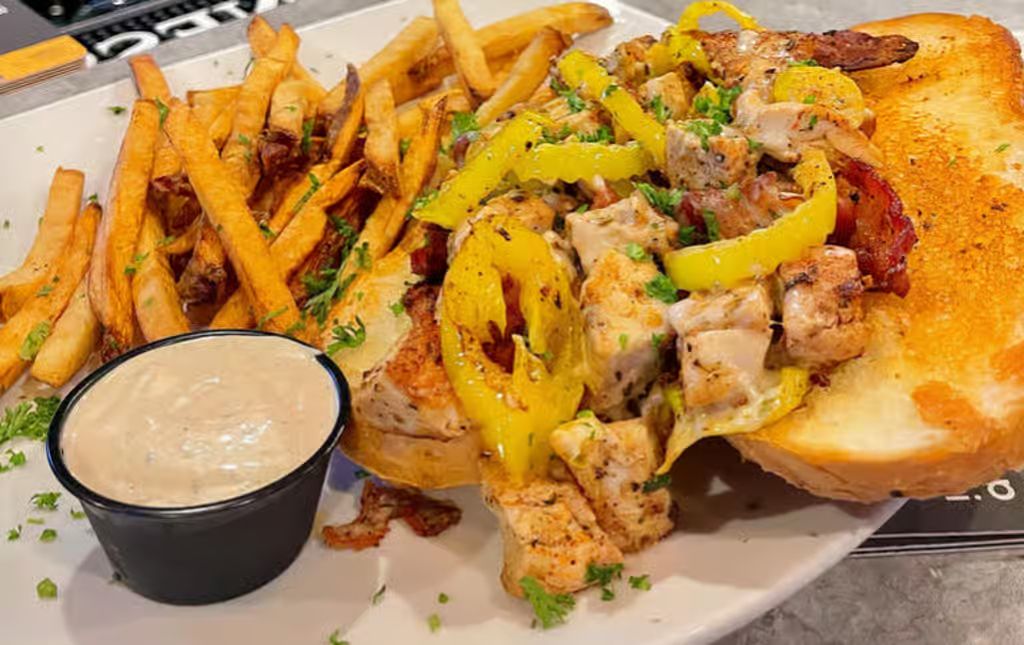 Chicken Cheesesteak at Coopers Tavern in Edgewater, MD 21037 | YourMenu® Online Ordering