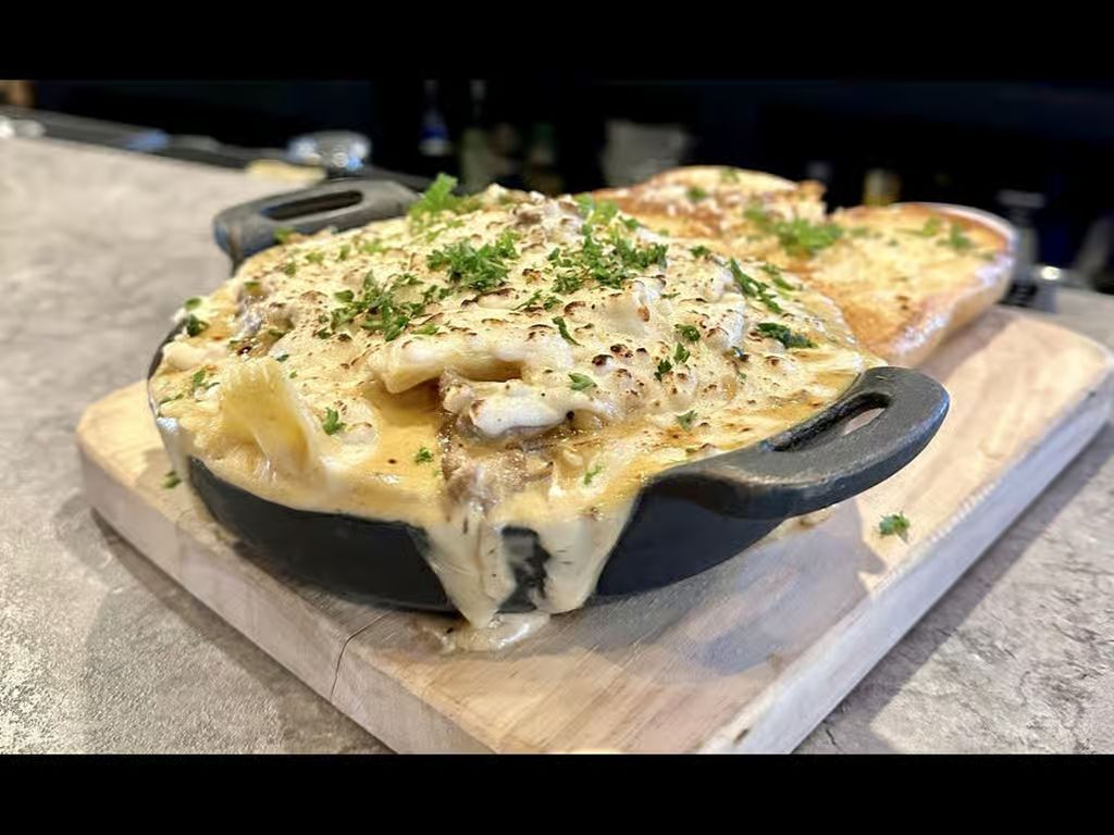 Stroganoff Mac at Coopers Tavern in Edgewater, MD 21037 | YourMenu® Online Ordering
