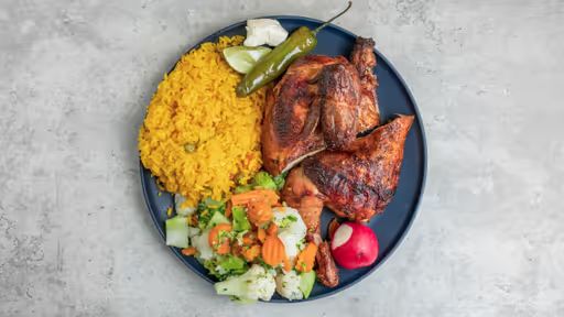 1/2 Chicken at Mr. Pollo Peruvian Charcoal Chicken in Sterling, VA 20166 | YourMenu® Online Ordering