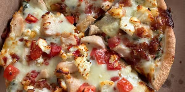 Small Chicken Bacon Ranch Pizza at House of Pizza in Cowpens, SC 29330 | YourMenu® Online Ordering