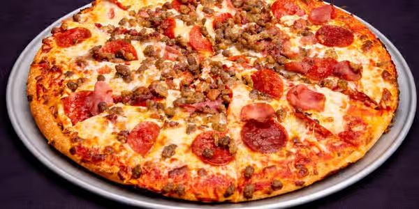 Small Meat Lover Pizza at House of Pizza in Cowpens, SC 29330 | YourMenu® Online Ordering