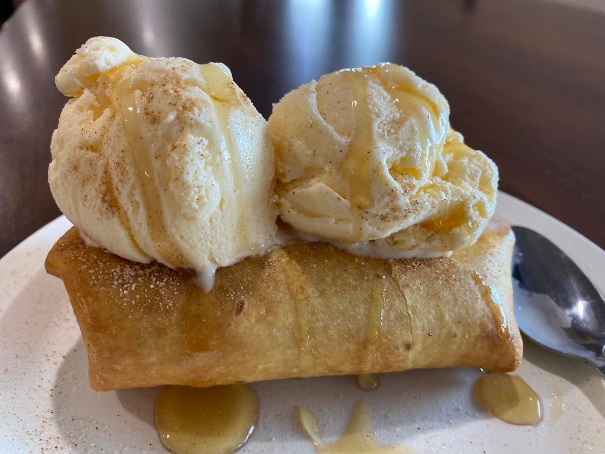 Apple Chimichanga at Rio Bravo Mexican Restaurant in Okeechobee, FL 34972 | YourMenu® Online Ordering