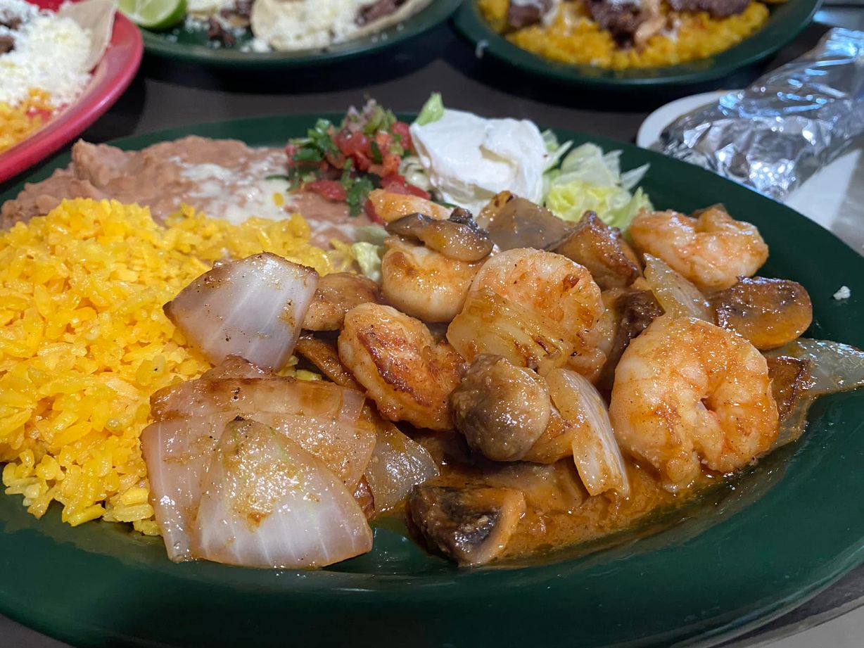 Shrimp Al Mojo De Ajo at Rio Bravo Mexican Restaurant in Okeechobee, FL 34972 | YourMenu® Online Ordering