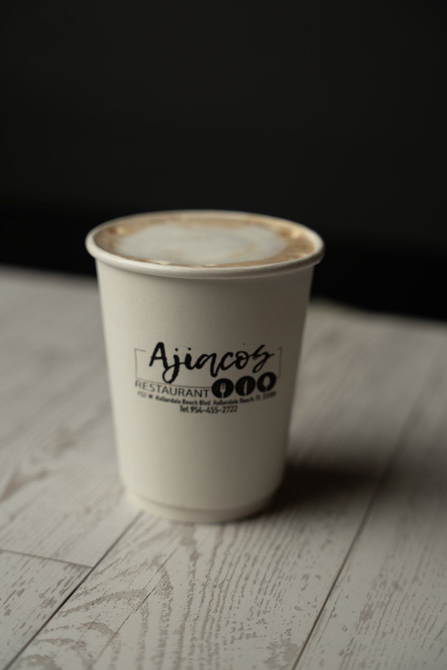 Cafe Con Leche mediano at Ajiacos Restaurant in Hallandale Beach, FL 33009 | YourMenu® Online Ordering