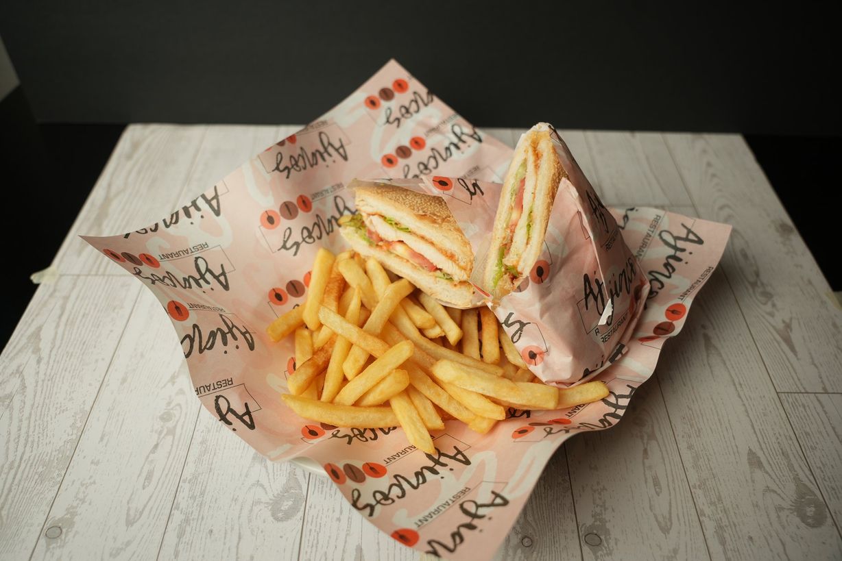Sandwich de Pollo at Ajiacos Restaurant in Hallandale Beach, FL 33009 | YourMenu® Online Ordering