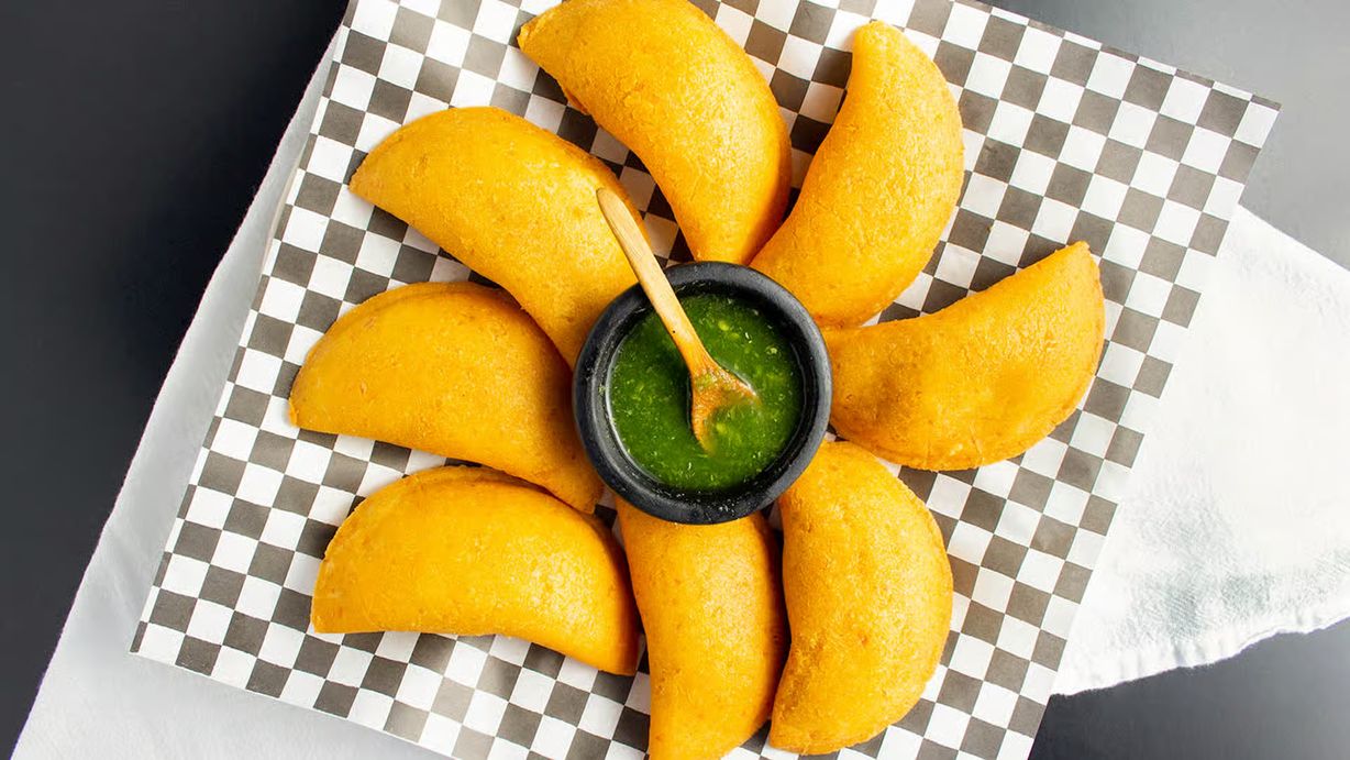 Empanada Colomb Carne at Ajiacos Restaurant in Hallandale Beach, FL 33009 | YourMenu® Online Ordering