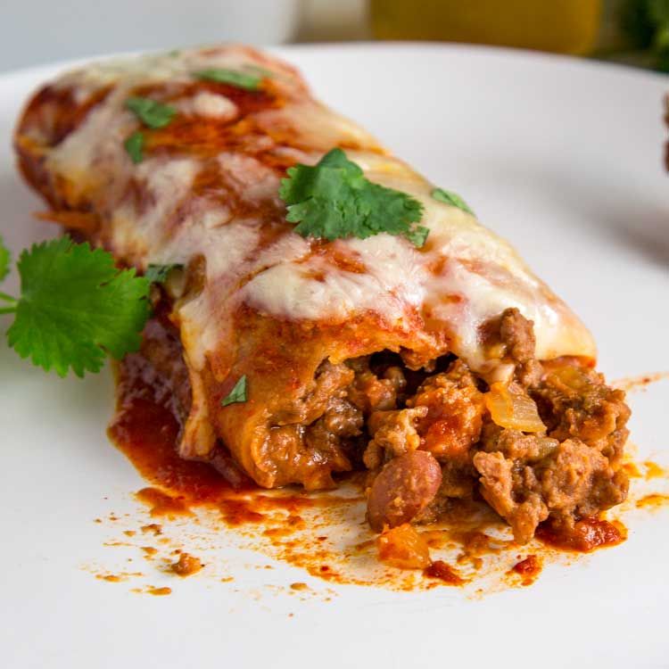 Beef Enchilada (1) at El Burrito Mexican Restaurant in LIVINGSTON, TX 773513800 | YourMenu® Online Ordering