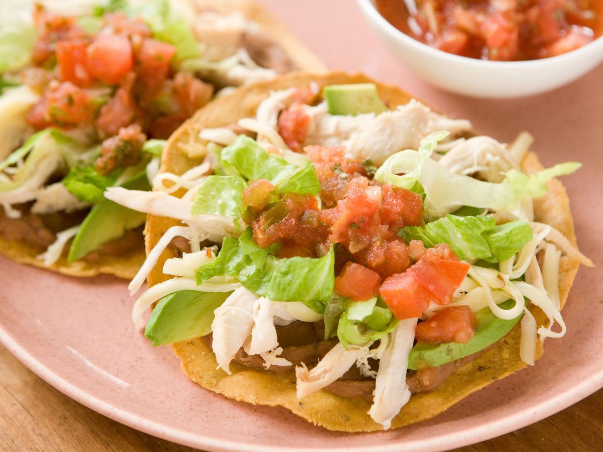 Tostadas Chicken (3per Order) at El Burrito Mexican Restaurant in LIVINGSTON, TX 773513800 | YourMenu® Online Ordering