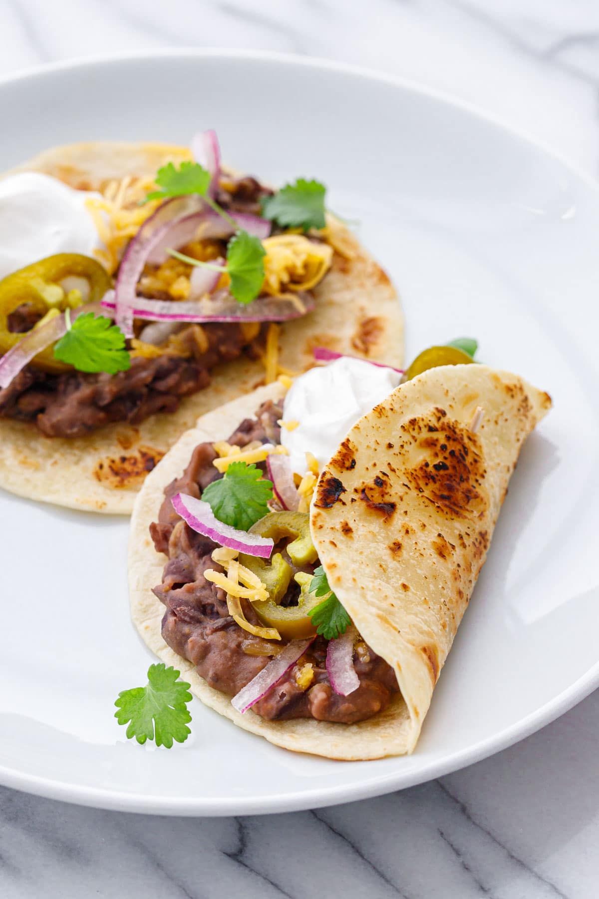 Bean Taco (1) at El Burrito Mexican Restaurant in LIVINGSTON, TX 773513800 | YourMenu® Online Ordering