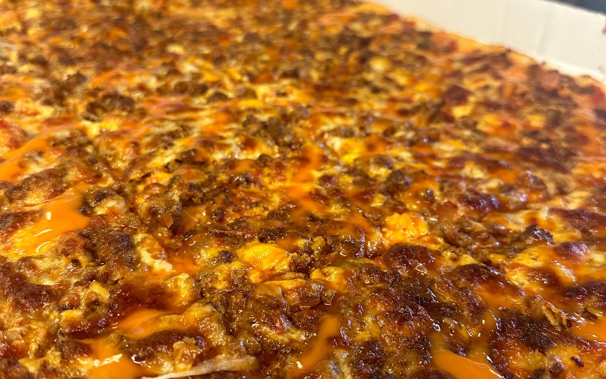 Taco Pizza Sheet at Deniro`s Pizzeria in Depew, NY 14043 | YourMenu® Online Ordering