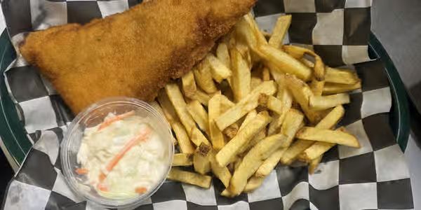 Flounder Basket (NO BUN) at Shicky's Wings N' Things in Mount Carmel, PA 17851 | YourMenu® Online Ordering