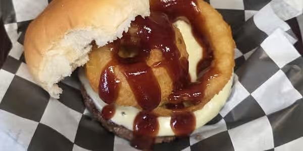 Rodeo Cheeseburger at Shicky's Wings N' Things in Mount Carmel, PA 17851 | YourMenu® Online Ordering
