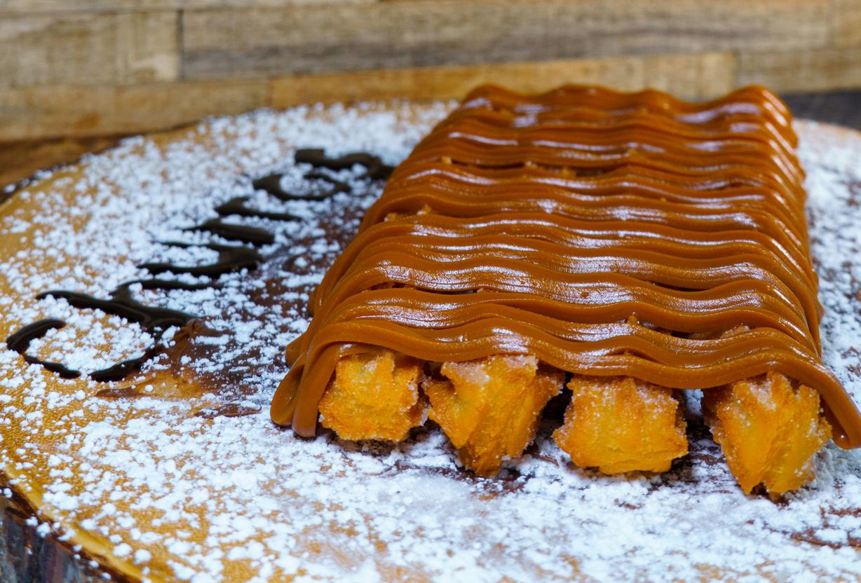 Churro Dulce De Leche at Rikat's Pizza in NAPLES, FL 34120 | YourMenu® Online Ordering