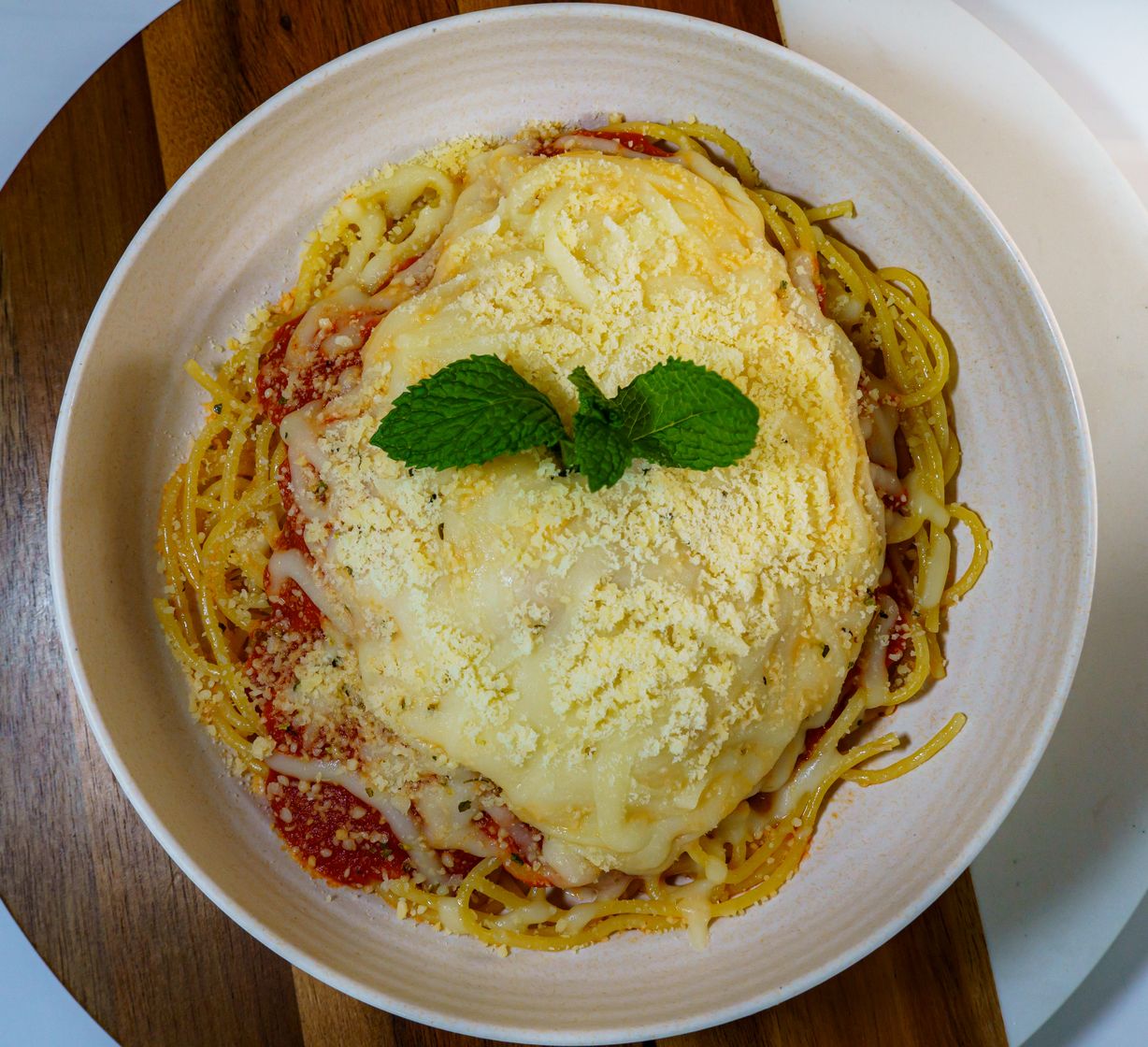 Spaguetti Napolitano at Rikat's Pizza in NAPLES, FL 34120 | YourMenu® Online Ordering