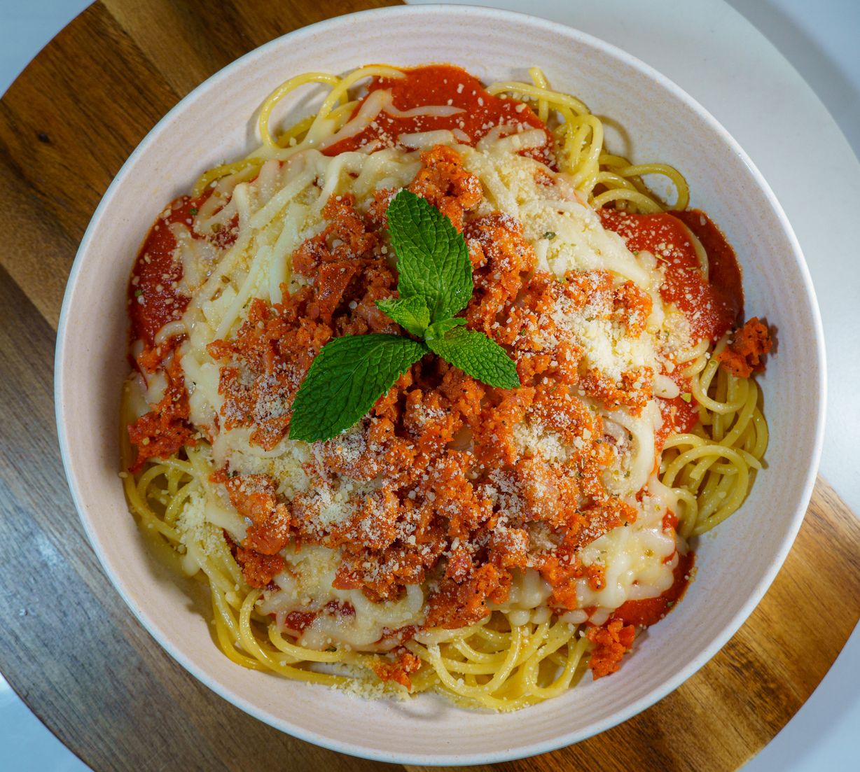 Spaguetti con Chorizo at Rikat's Pizza in NAPLES, FL 34120 | YourMenu® Online Ordering