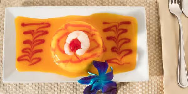 Mango Mousse with Lychee at THAI LOTUS Thai Cuisine in North Brunswick Township, NJ 08902-4807 | YourMenu® Online Ordering