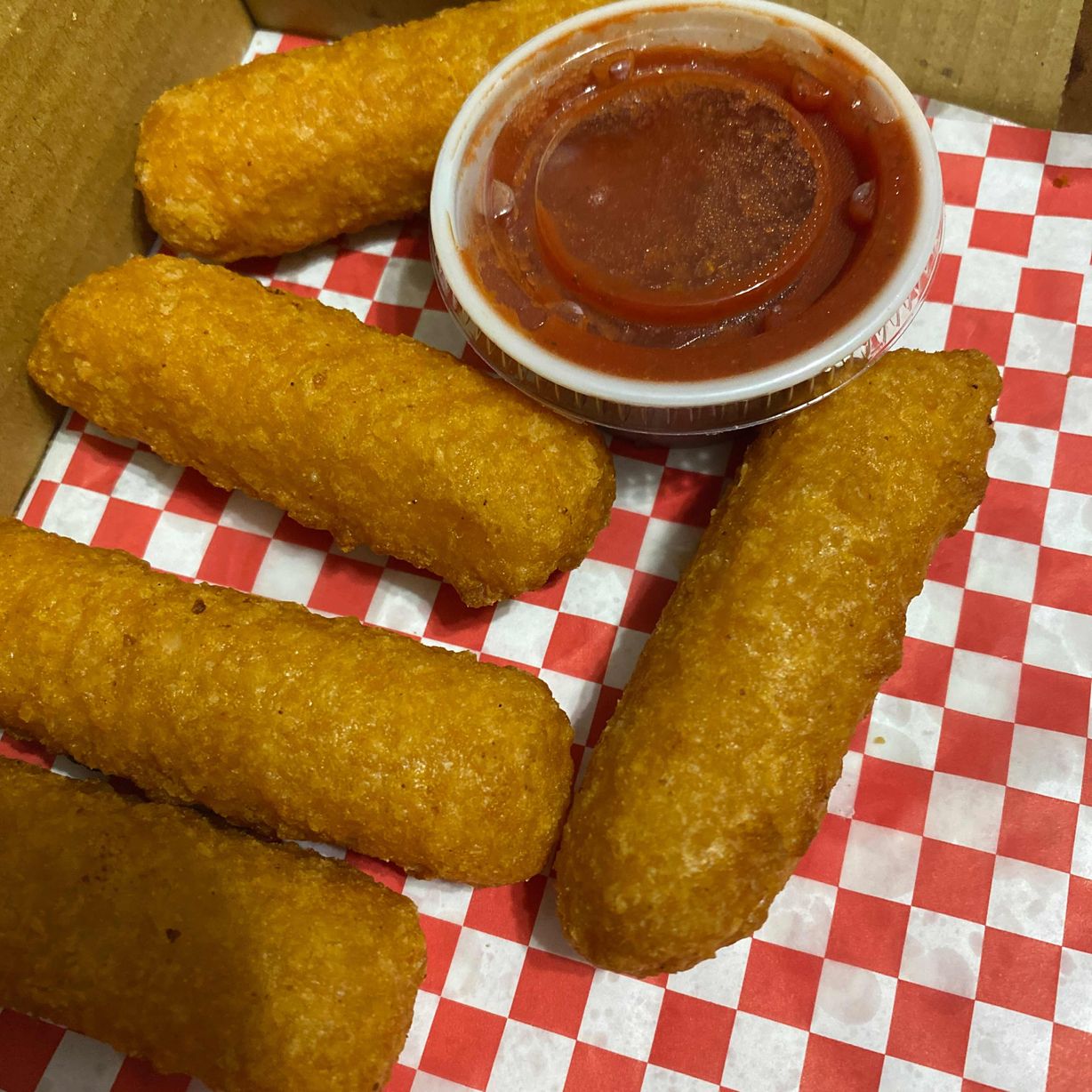 Mozzarella Sticks at A Slice of Home Pizzeria in Jamestown, NY 14701 | YourMenu® Online Ordering
