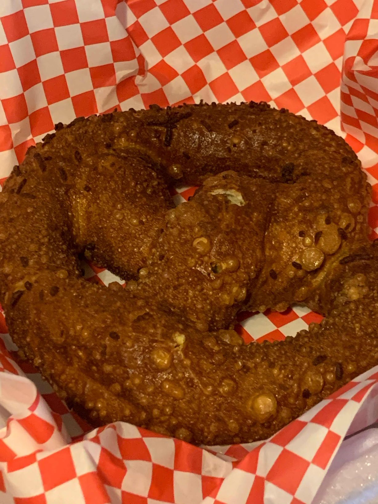 Pepperjack Stuffed Soft Pretzel at A Slice of Home Pizzeria in Jamestown, NY 14701 | YourMenu® Online Ordering