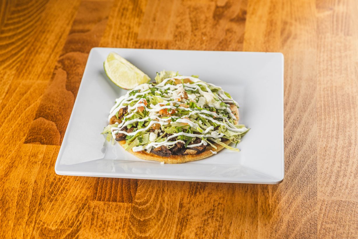 Tostada Lengua at Tacos y Antojitos Emanuel Food Truck in West Palm Beach, FL 33407 | YourMenu® Online Ordering