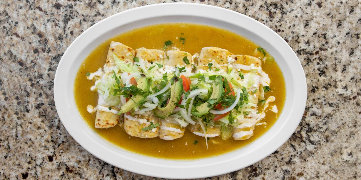 Enchiladas Verdes at Restaurante Las Chonitas in Oakland Park, FL 33309 | YourMenu® Online Ordering